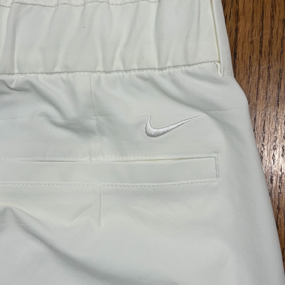 Nike White Elastic Waistband Athletic Shorts - Picture 5 of 7
